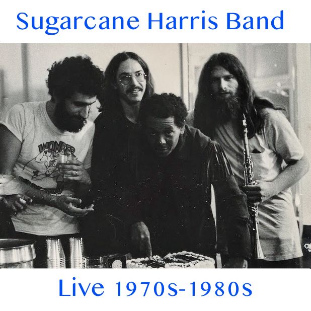 Photo of teh Sugarcane Harris Band members